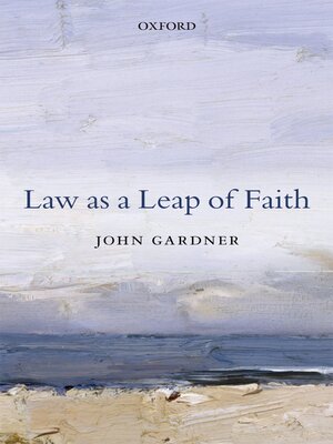 cover image of Law as a Leap of Faith